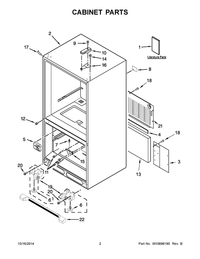Diagram for WRB329LFBM00