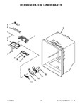 Diagram for 03 - Refrigerator Liner Parts