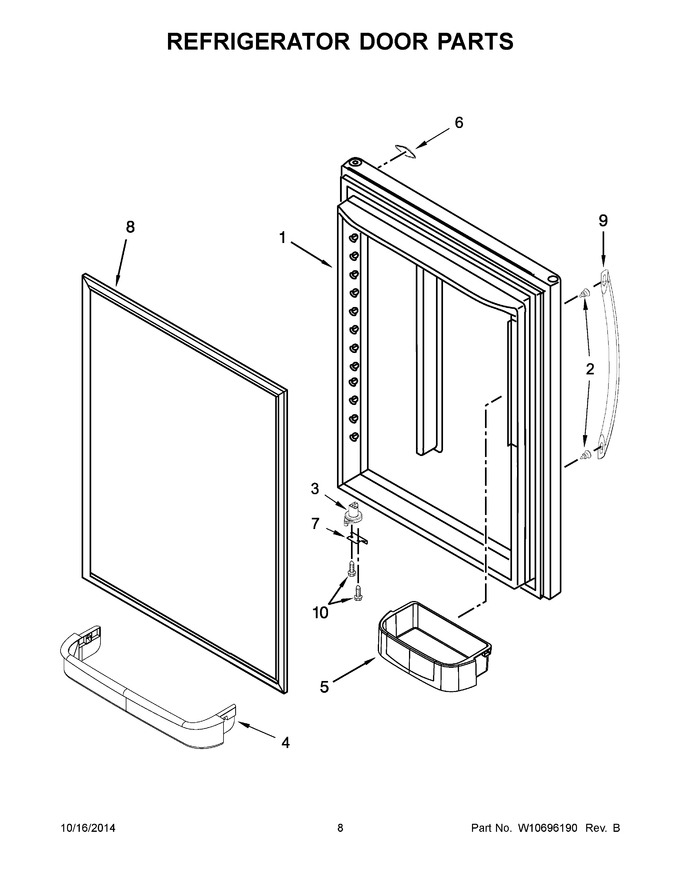 Diagram for WRB329RFBM00