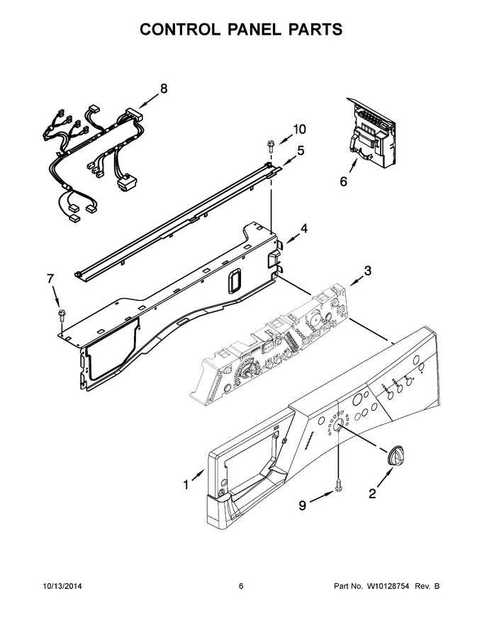 Diagram for MWFW8300SW01