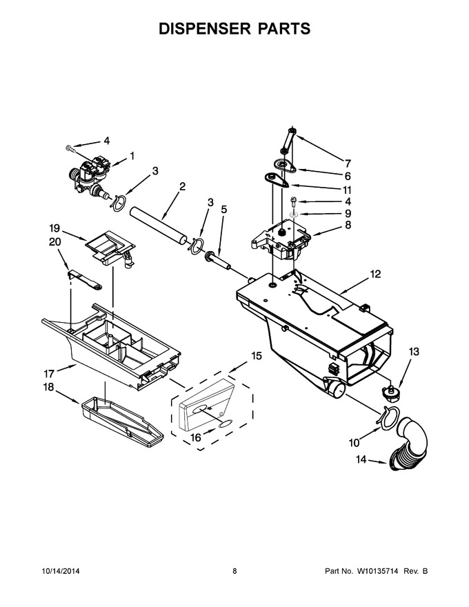 Diagram for MWFW8300SW02