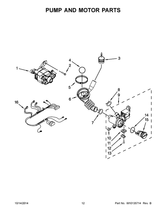 Diagram for MWFW8300SW02