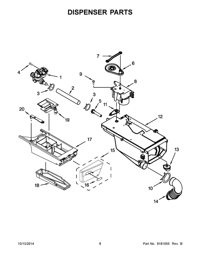 Diagram for WFW8300SW00