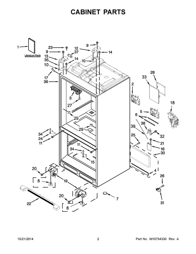 Diagram for WRF736SDAW13