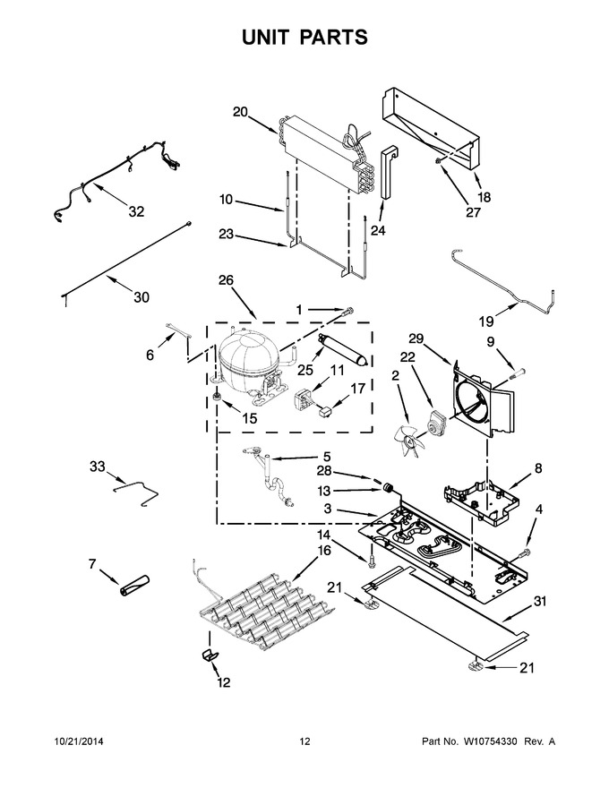Diagram for WRF736SDAM13