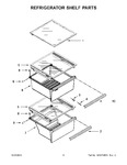 Diagram for 04 - Refrigerator Shelf Parts