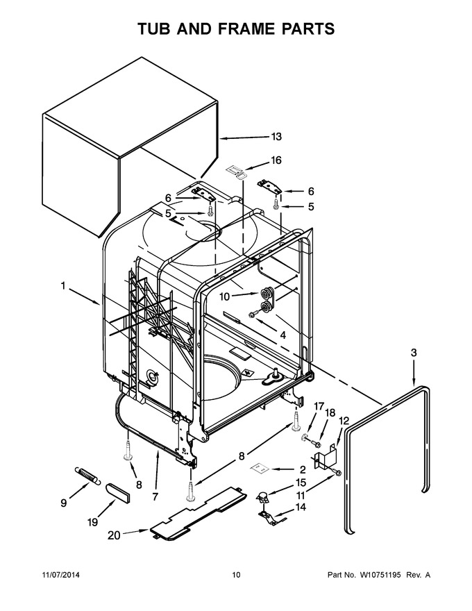 Diagram for WDF320PADW1