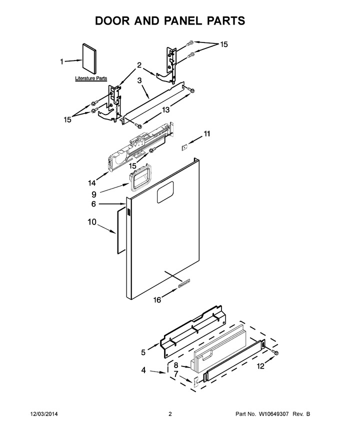 Diagram for KDHE704DSS0