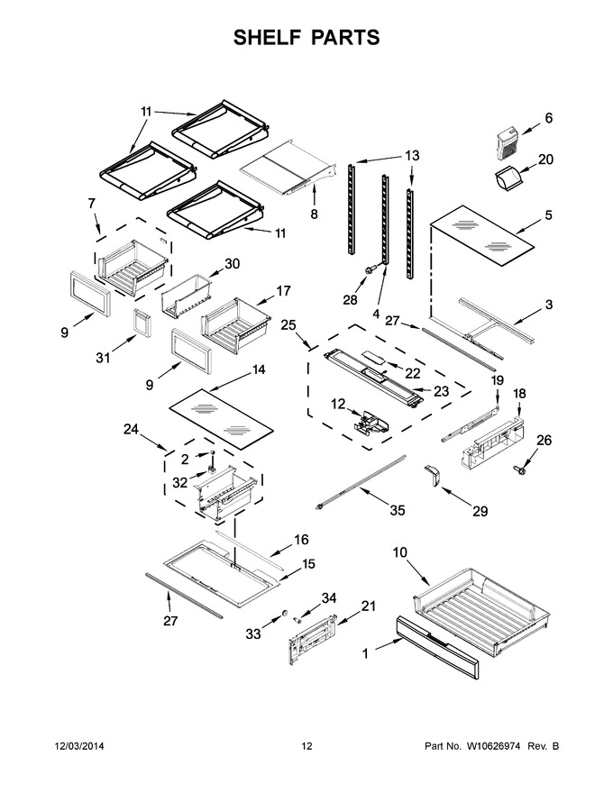Diagram for WRF736SDAB11