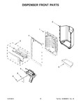Diagram for 09 - Dispenser Front Parts