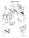 Diagram for 02 - Cabinet Parts
