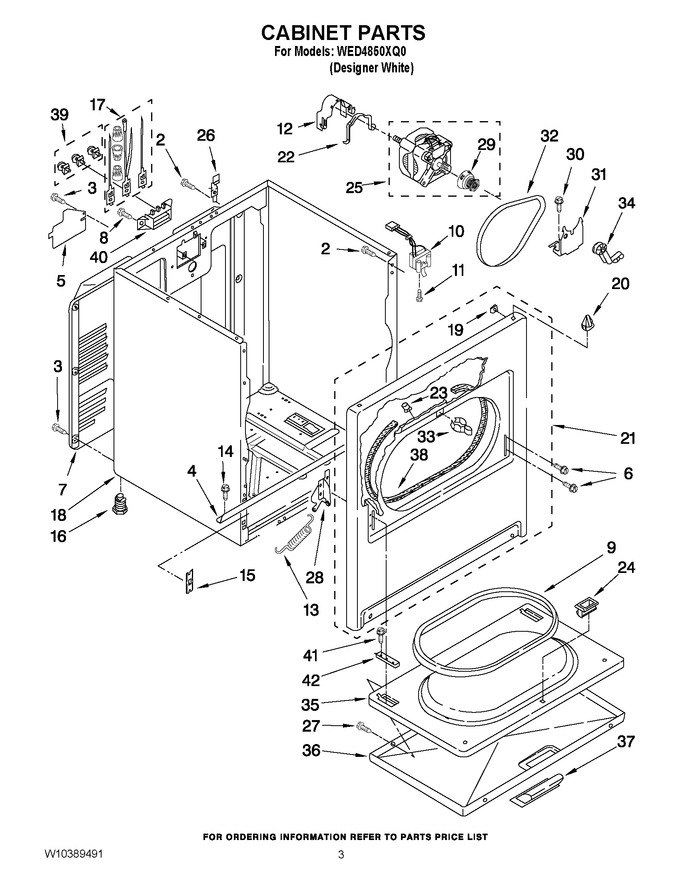 Diagram for WED4850XQ0