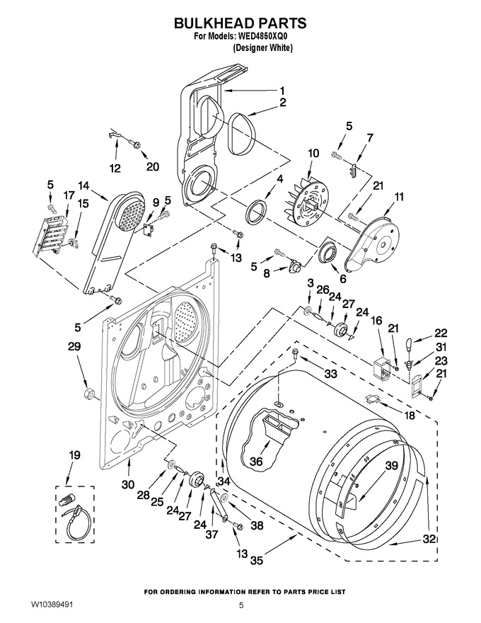 Diagram for WED4850XQ0