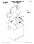 Diagram for 01 - Top And Cabinet Parts