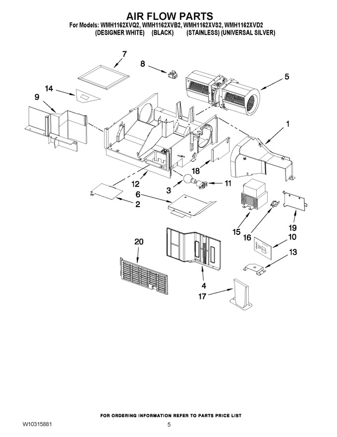 Diagram for WMH1162XVB2