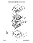 Diagram for 08 - Refrigerator Shelf Parts