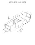 Diagram for 05 - Upper Oven Door Parts