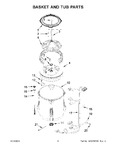 Diagram for 04 - Basket And Tub Parts