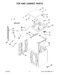 Diagram for 02 - Top And Cabinet Parts