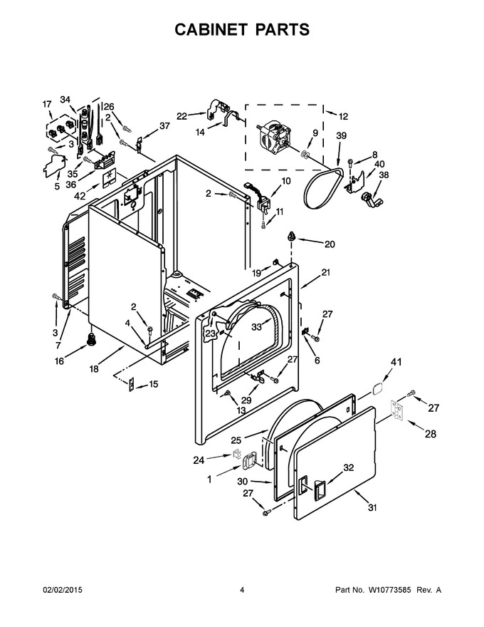 Diagram for RED4645EW0