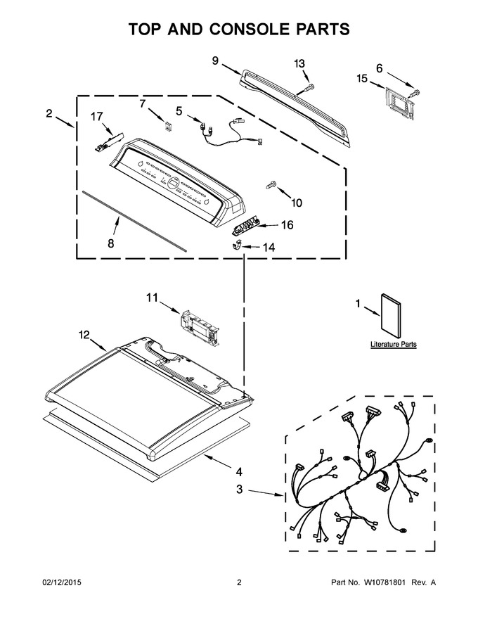 Diagram for YWED8000DW1