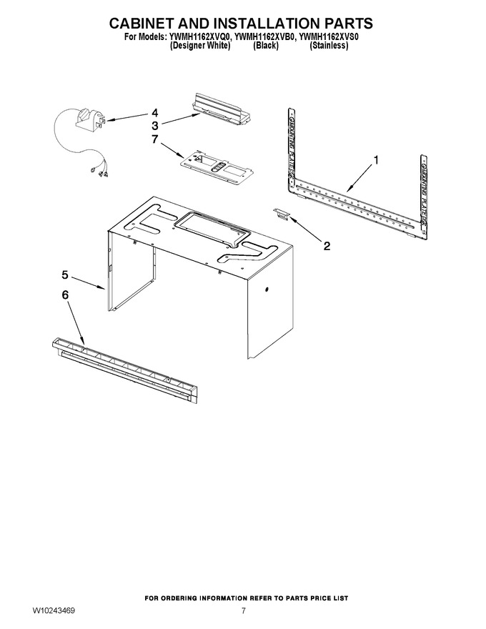 Diagram for YWMH1162XVS0