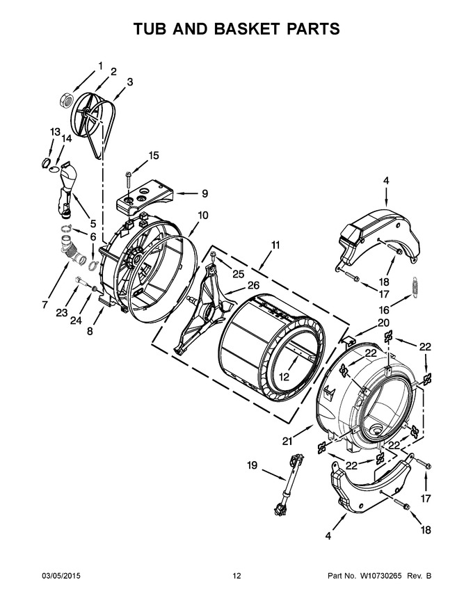 Diagram for CHW9050AW0