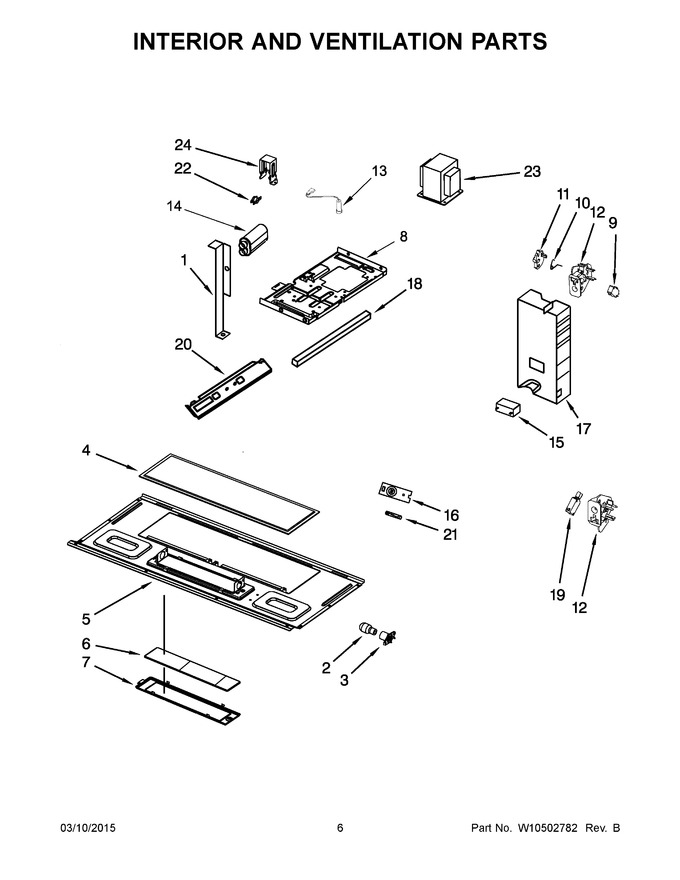 Diagram for WMH1163XVD5