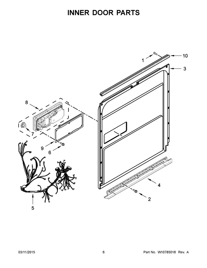 Diagram for KDFE304DWH1