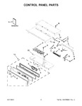 Diagram for 02 - Control Panel Parts
