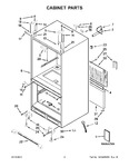 Diagram for 02 - Cabinet Parts