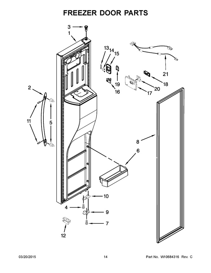 Diagram for WRS576FIDM00