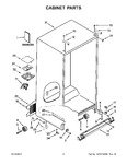 Diagram for 02 - Cabinet Parts