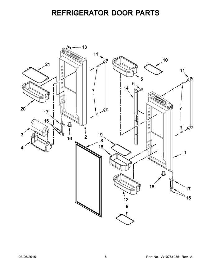 Diagram for KRFF302EWH00