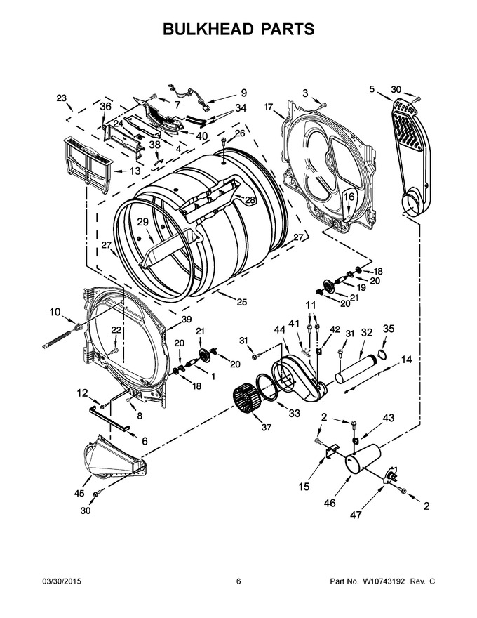 Diagram for WGD8000DW0