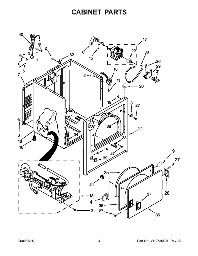 Diagram for CGD126SDW1