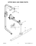 Diagram for 08 - Upper Wash And Rinse Parts