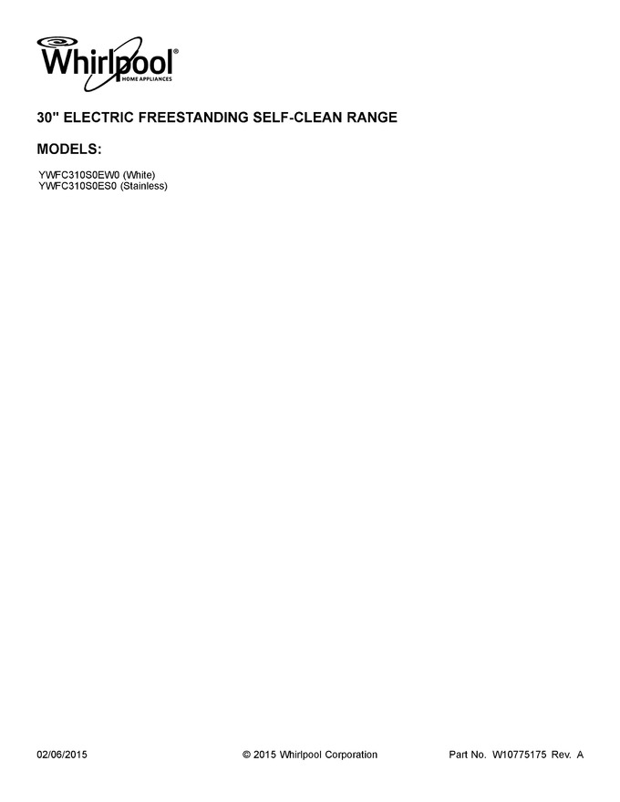 Diagram for YWFC310S0ES0