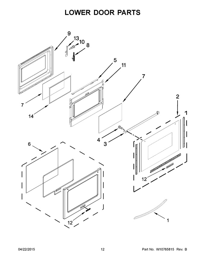 Diagram for KERS505XWH05