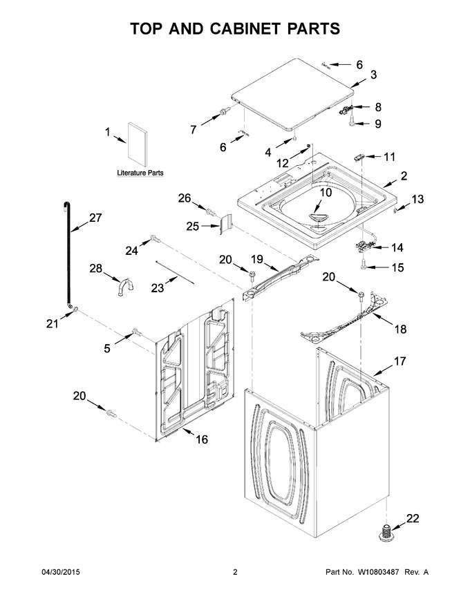 Diagram for 1CWTW4740YQ2