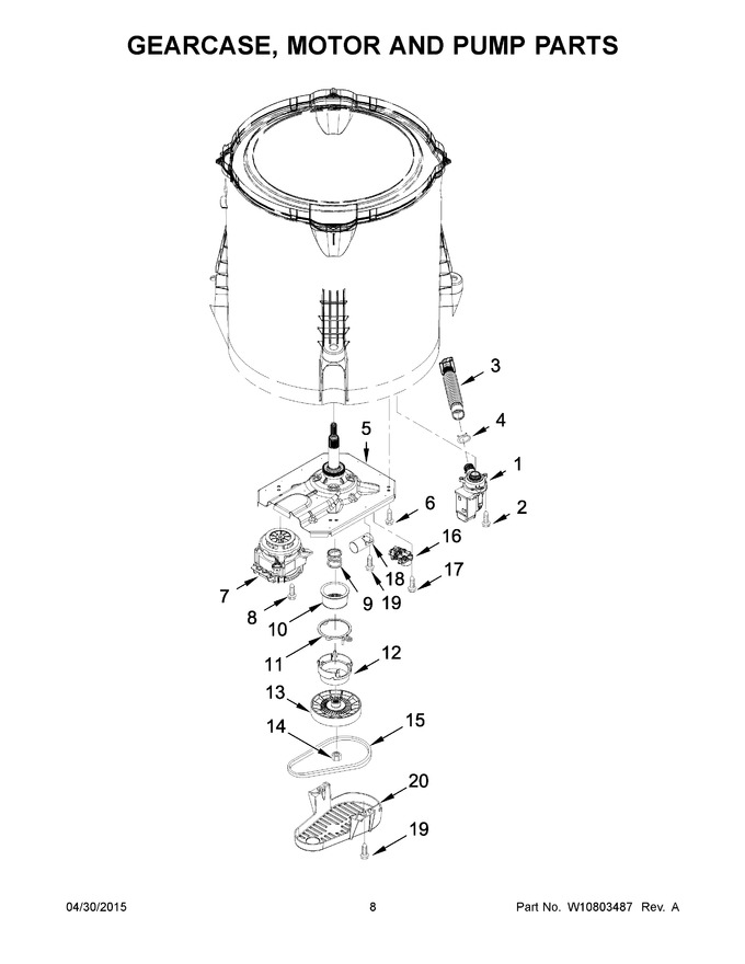 Diagram for 1CWTW4740YQ2
