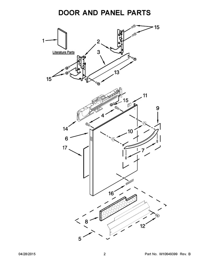 Diagram for KDTE304DBL0