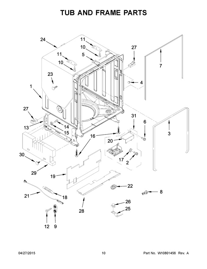 Diagram for KDTM354DSS3