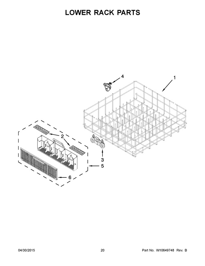Diagram for WDF750SAYT3