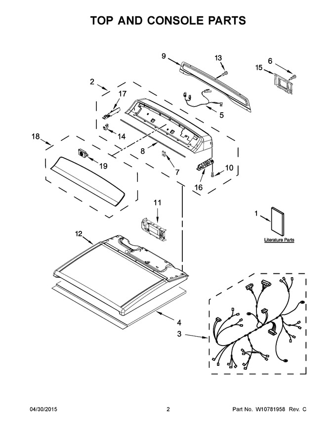 Diagram for WGD8000DW1