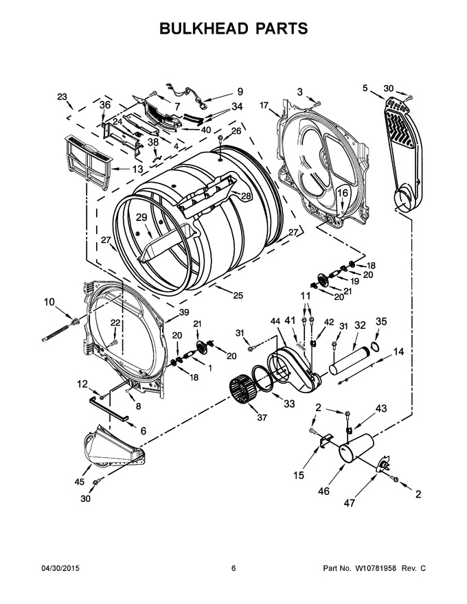 Diagram for WGD8000DW1