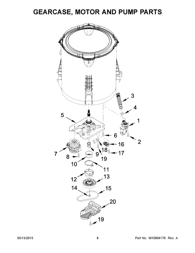 Diagram for CAW11544EW1