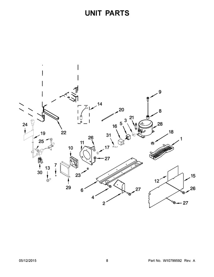 Diagram for KUWL204EPA00