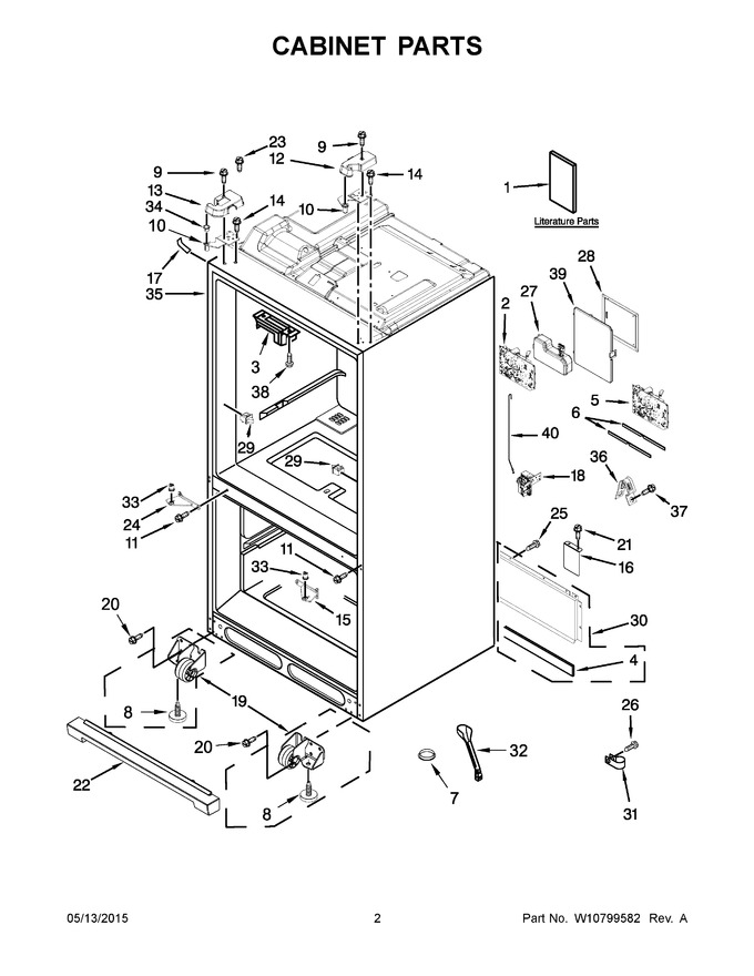 Diagram for WRF757SDEE00