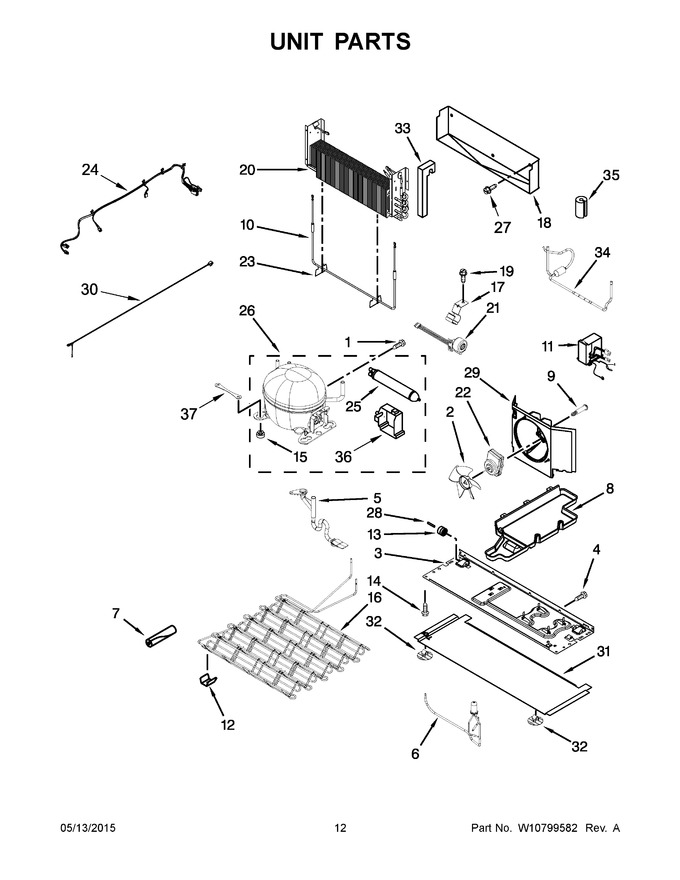 Diagram for WRF757SDEE00